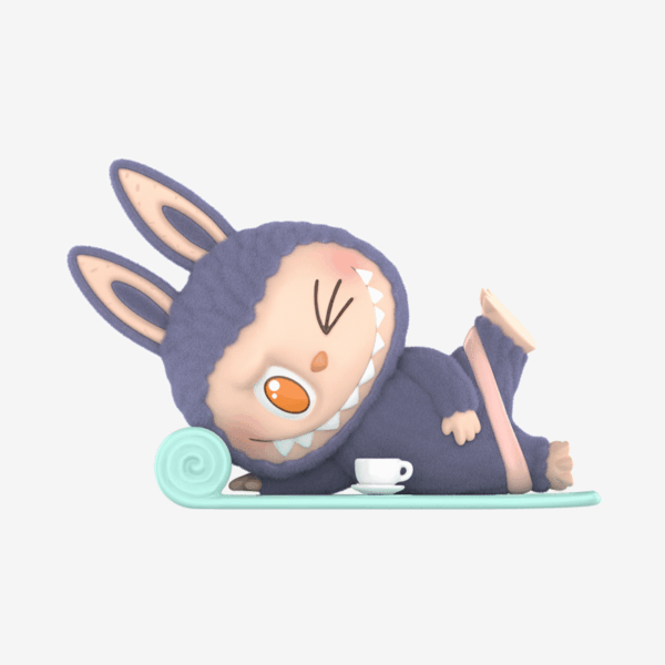 labubu lazy yoga series blind box