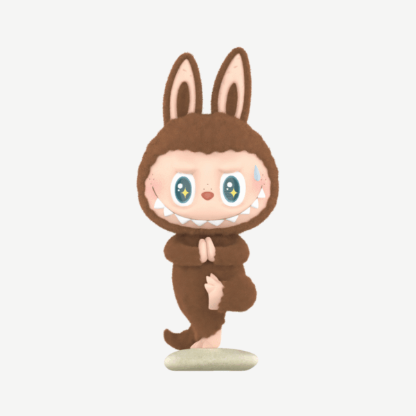 labubu lazy yoga series blind box